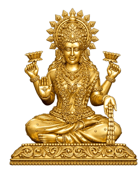 Annapoorna with Japa Mala