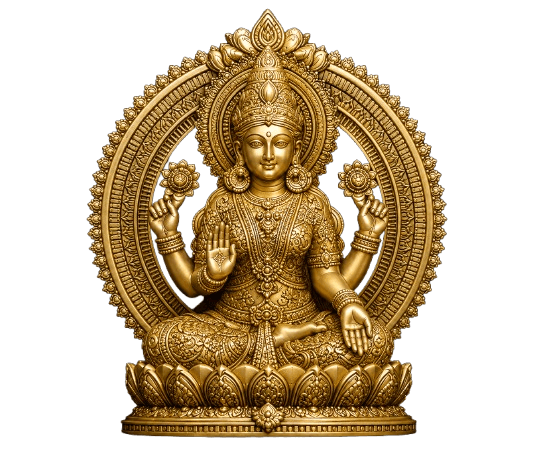 Lakshmi with Prabhamandala