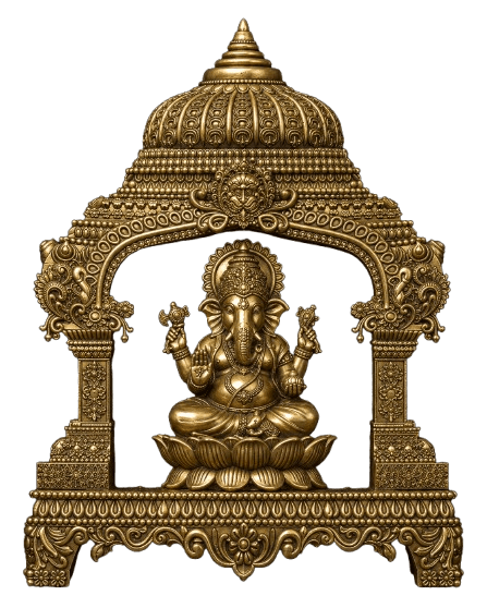 Ganesha in Temple Arch