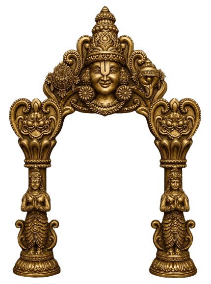 Temple Arch · Tirupati Keystone