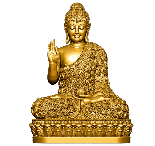 Buddha in Abhaya Mudra