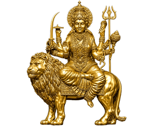 Durga on Lion