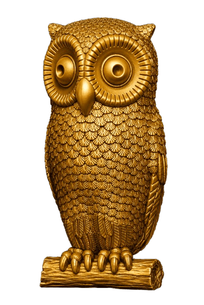 Lakshmi Owl on Branch