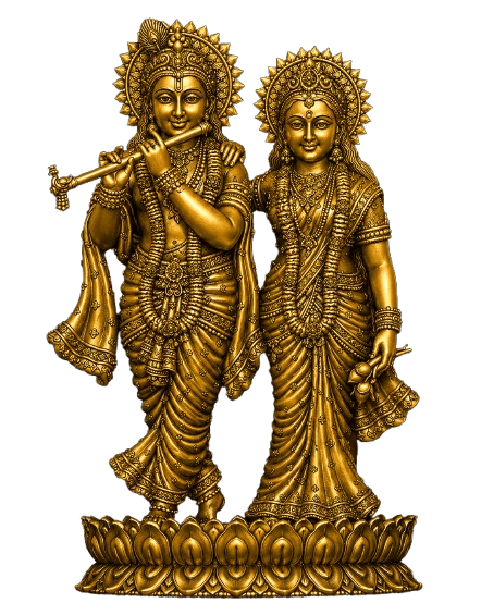 Radha Krishna · Sun Halo Pair