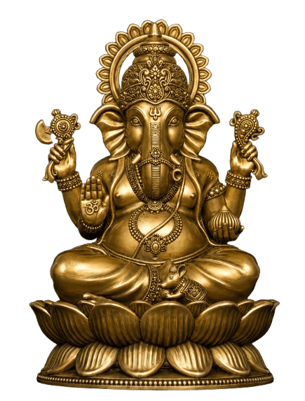 Ganesha · Classic Plain Lotus