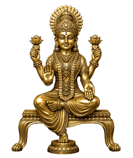 Lakshmi · Wide Flat Lotus