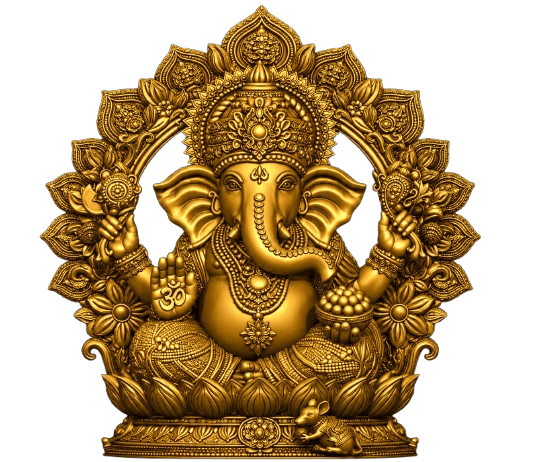 Ganesha · Lotus Petal Crown Arch