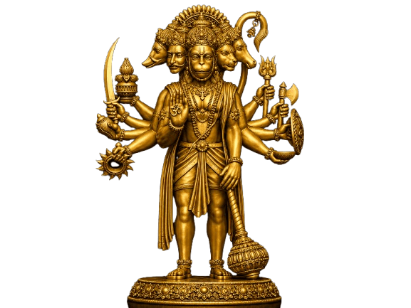 Panchamukhi Hanuman · Standing