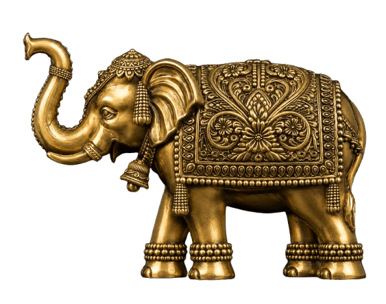 Elephant · Heart Paisley Saddle