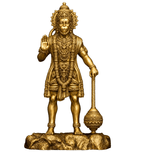 Standing Hanuman with Gada
